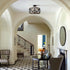 3-Light Ceiling Light Drum Shade Ceiling Light Fixtures Rustic Chandelier